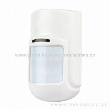 Wide Angle 433/315MHz Wireless Wide PIR Detector with Fresnel Lens, 9-24V DC Voltage
